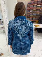 Bhandej Trend Print Crepe Satin Shirt for Women