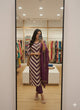 Designer Chanderi Kurti Pant Dupatta Set for Women | Handwork Ethnic Suit Set
