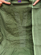 Pure Cotton Suit Set for Women with Dupatta | Handwork Kurti Pant Set