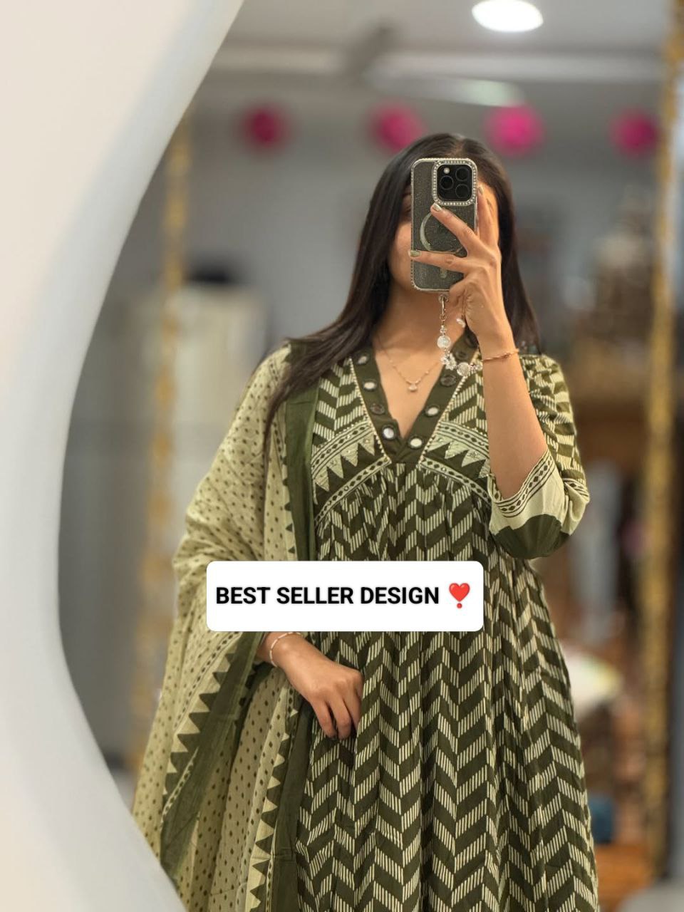 Pure Cotton Kurti Pant Dupatta Set for Women | Daily Wear Office Wear
