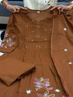 Pure Cotton Suit Set for Women with Dupatta | Festive Ethnic Wear 2026