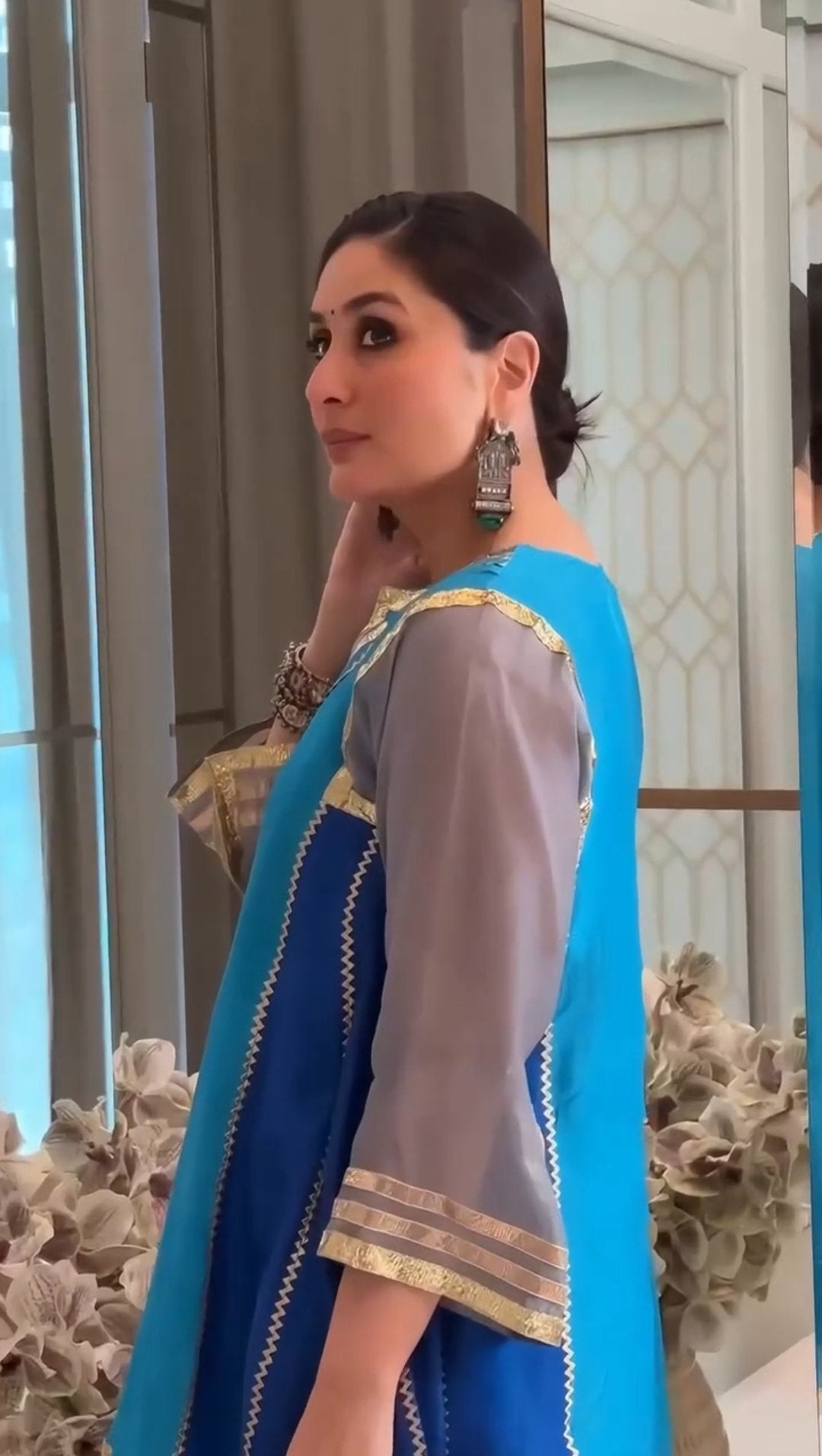 Blue Designer Kurti Pant Set for Women | Traditional Ethnic Outfit Unity Designer