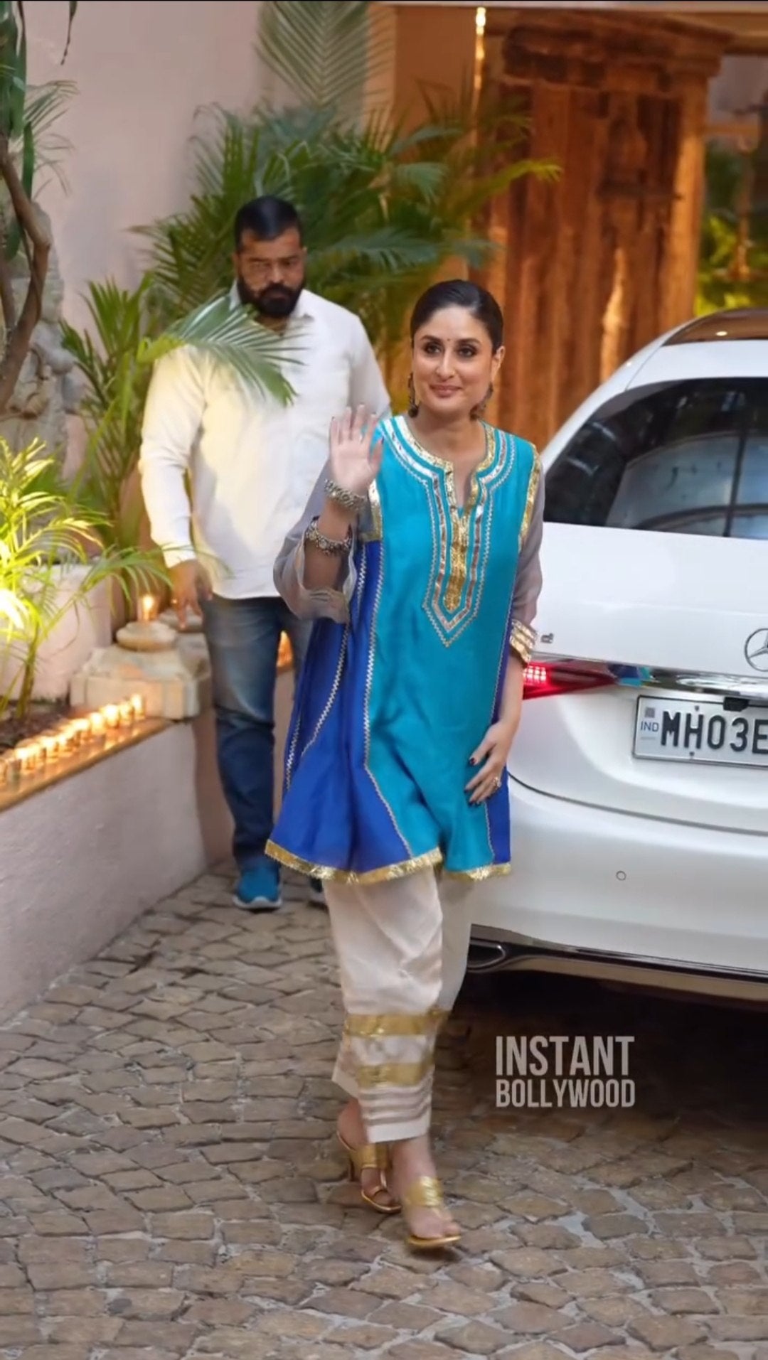 Blue Ethnic Kurti Pant Set for Women | Designer Traditional Wear Unity Designer