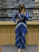 Premium Burbary Silk Co-Ord Set for Women | Handwork Neck Party Wear Kurti Pant Set